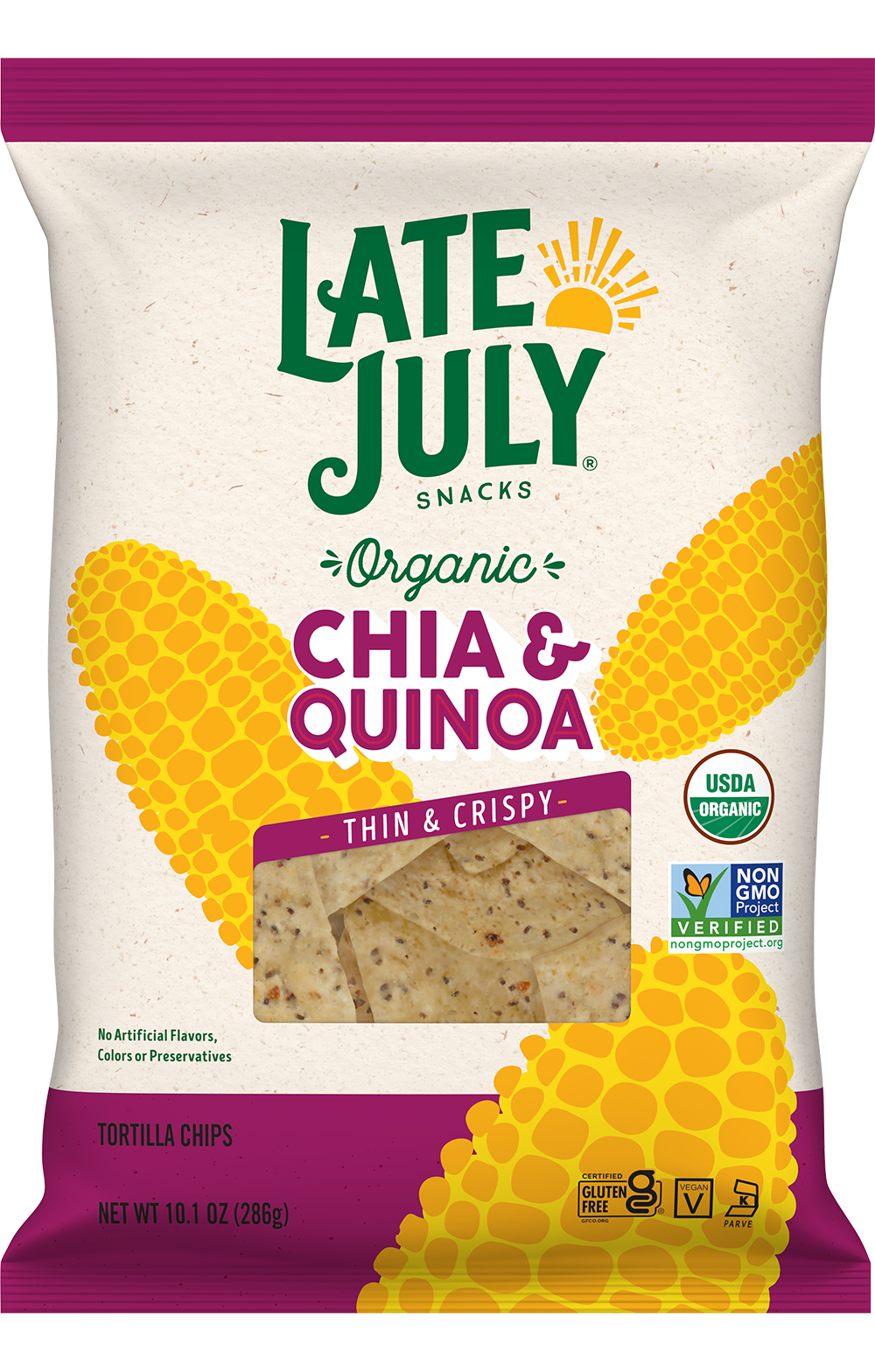 Late July® Chia & Quinoa Organic Tortilla Chips