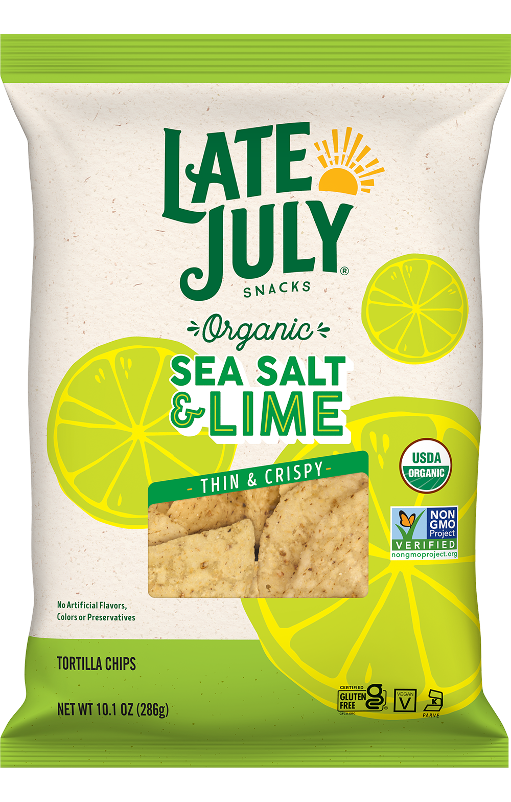 Late July® Sea Salt & Lime Organic Tortilla Chips