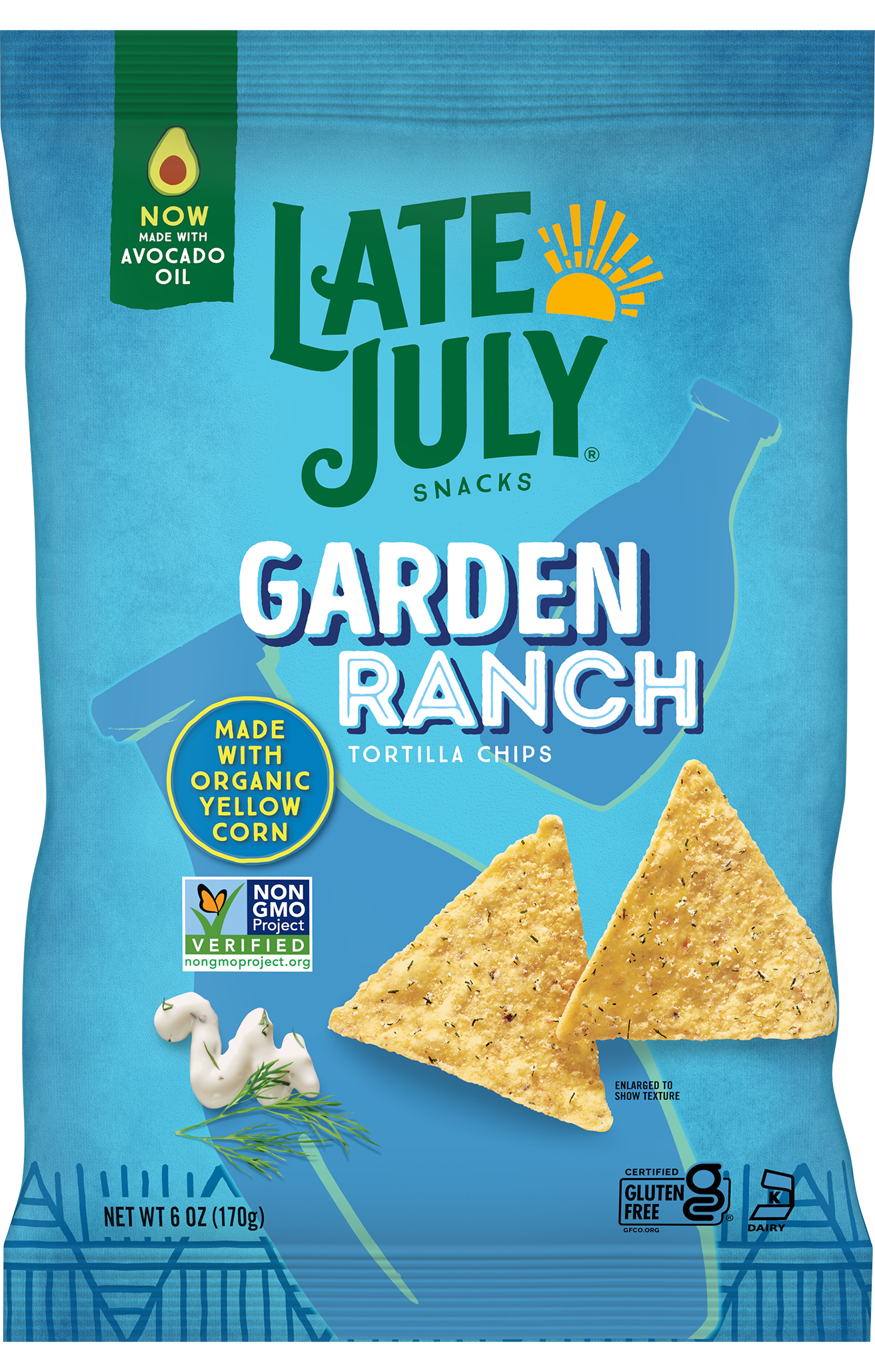 Late July® Garden Ranch Tortilla Chips
